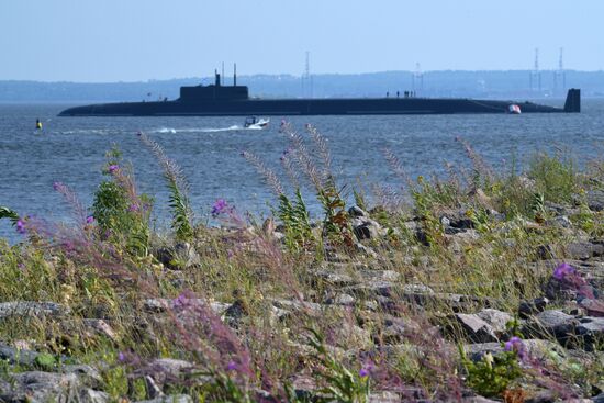 Russia Navy Day Preparations