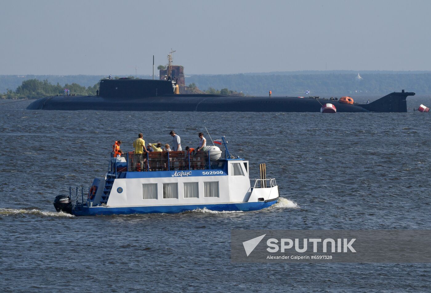 Russia Navy Day Preparations