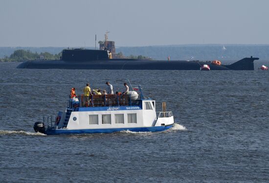 Russia Navy Day Preparations