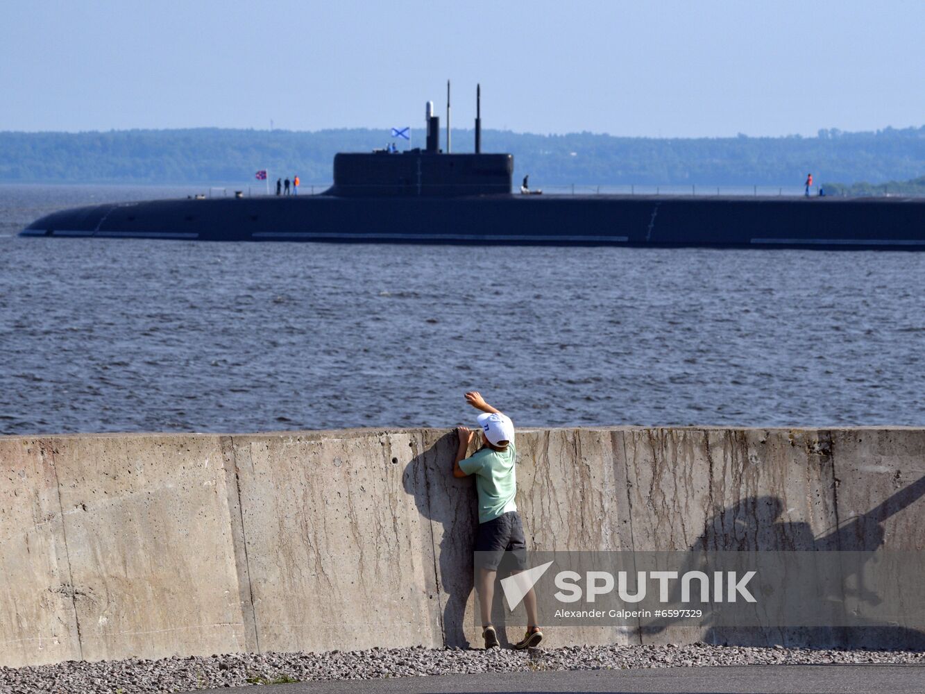 Russia Navy Day Preparations