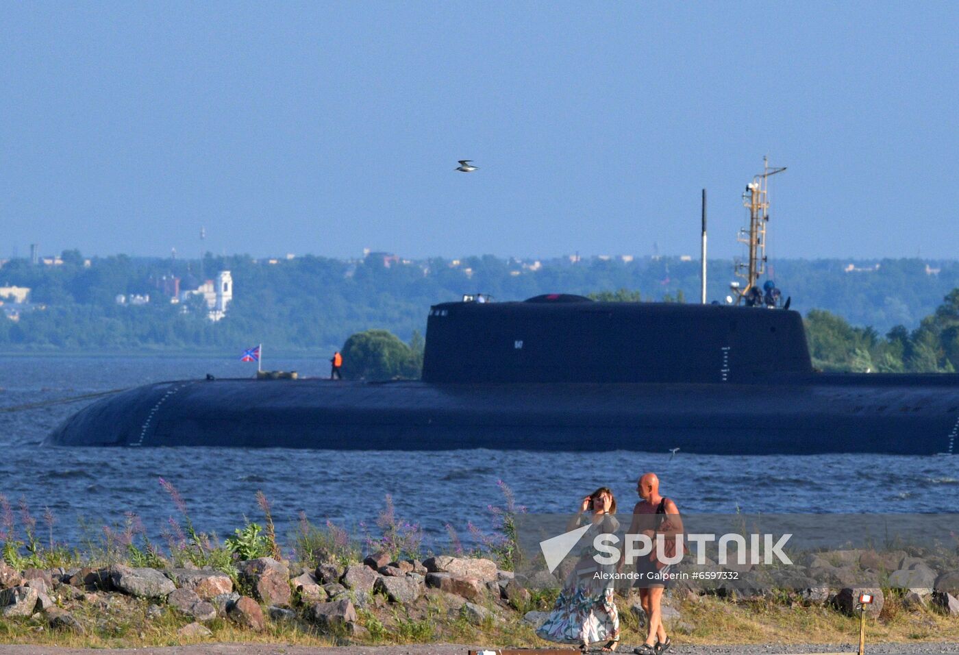 Russia Navy Day Preparations
