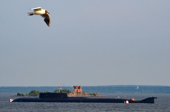Russia Navy Day Preparations