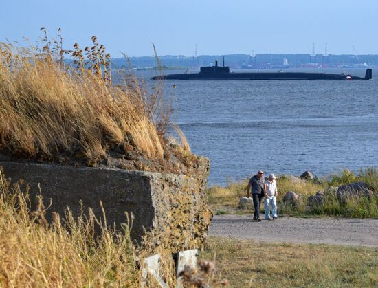 Russia Navy Day Preparations