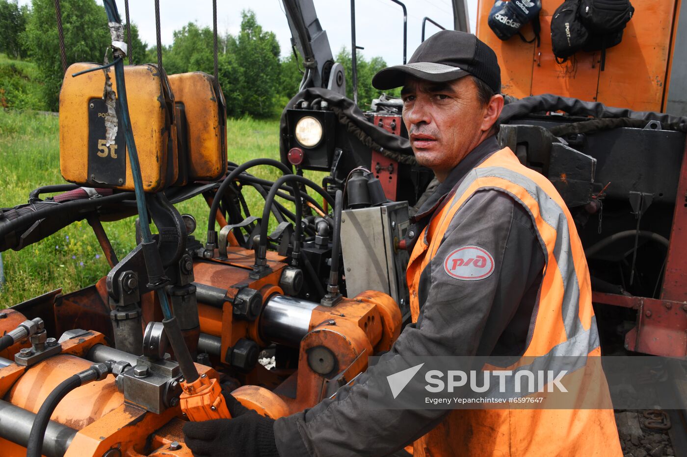 Russia Trans-Siberian Railway Renovation Work