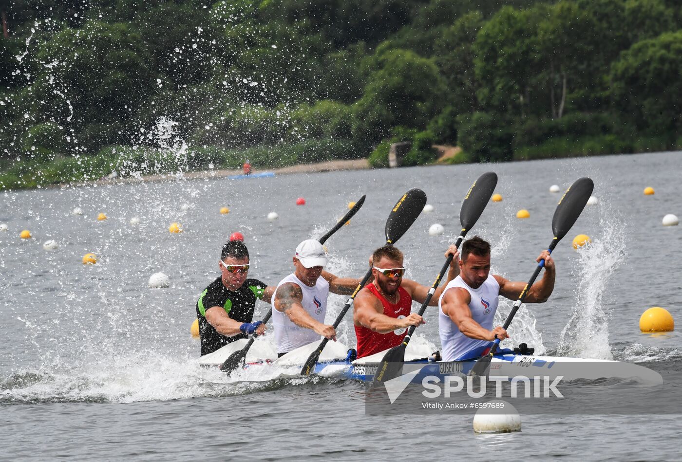 Russia Olympics 2020 Kayaking Preparations