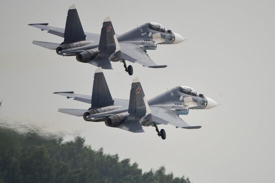 Russia MAKS Airshow Rehearsal