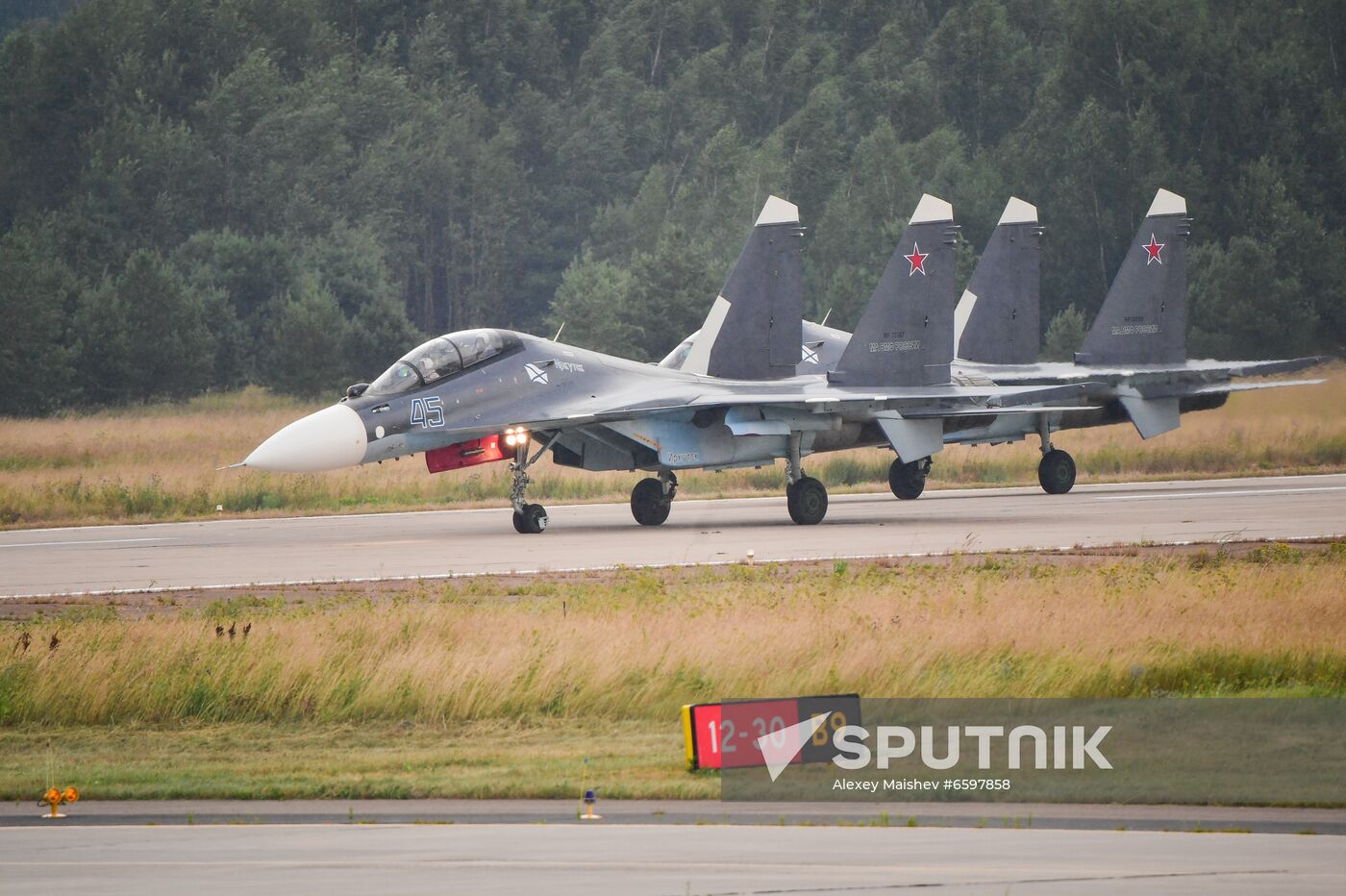Russia MAKS Airshow Rehearsal
