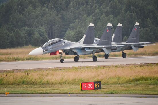 Russia MAKS Airshow Rehearsal
