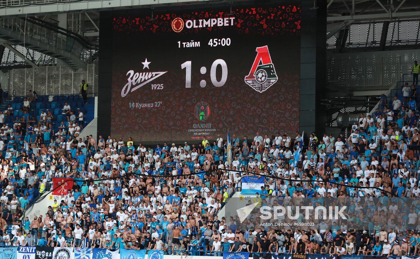 Russia Soccer Super Cup Zenit - Lokomotiv