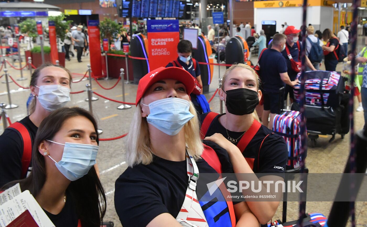 Russia Olympics 2020 National Team Departure