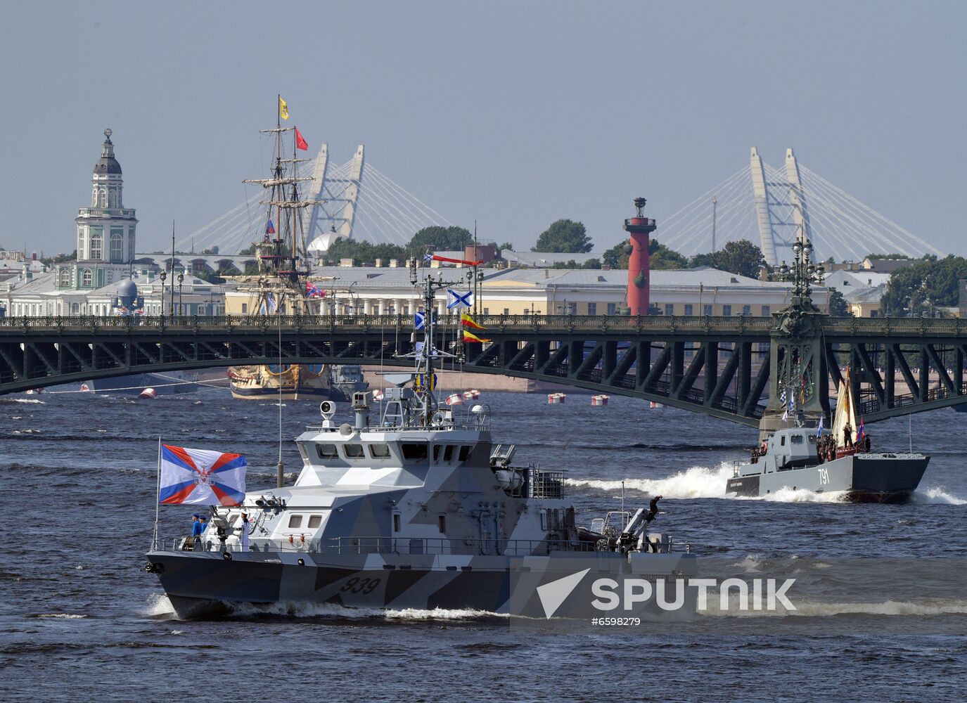 Russia Navy Day Parade Rehearsal