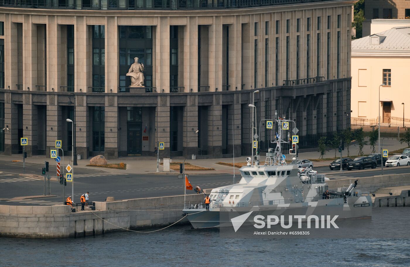 Russia Navy Day Parade Rehearsal