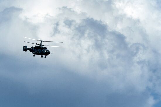 Russia Navy Day Parade Rehearsal