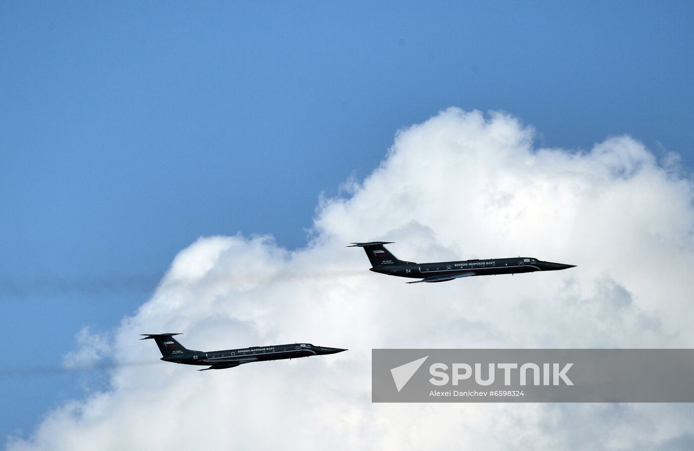 Russia Navy Day Parade Rehearsal