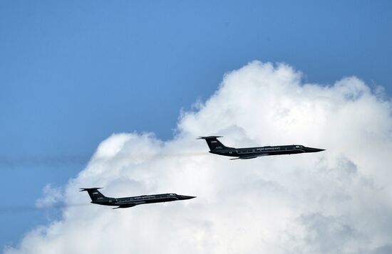 Russia Navy Day Parade Rehearsal