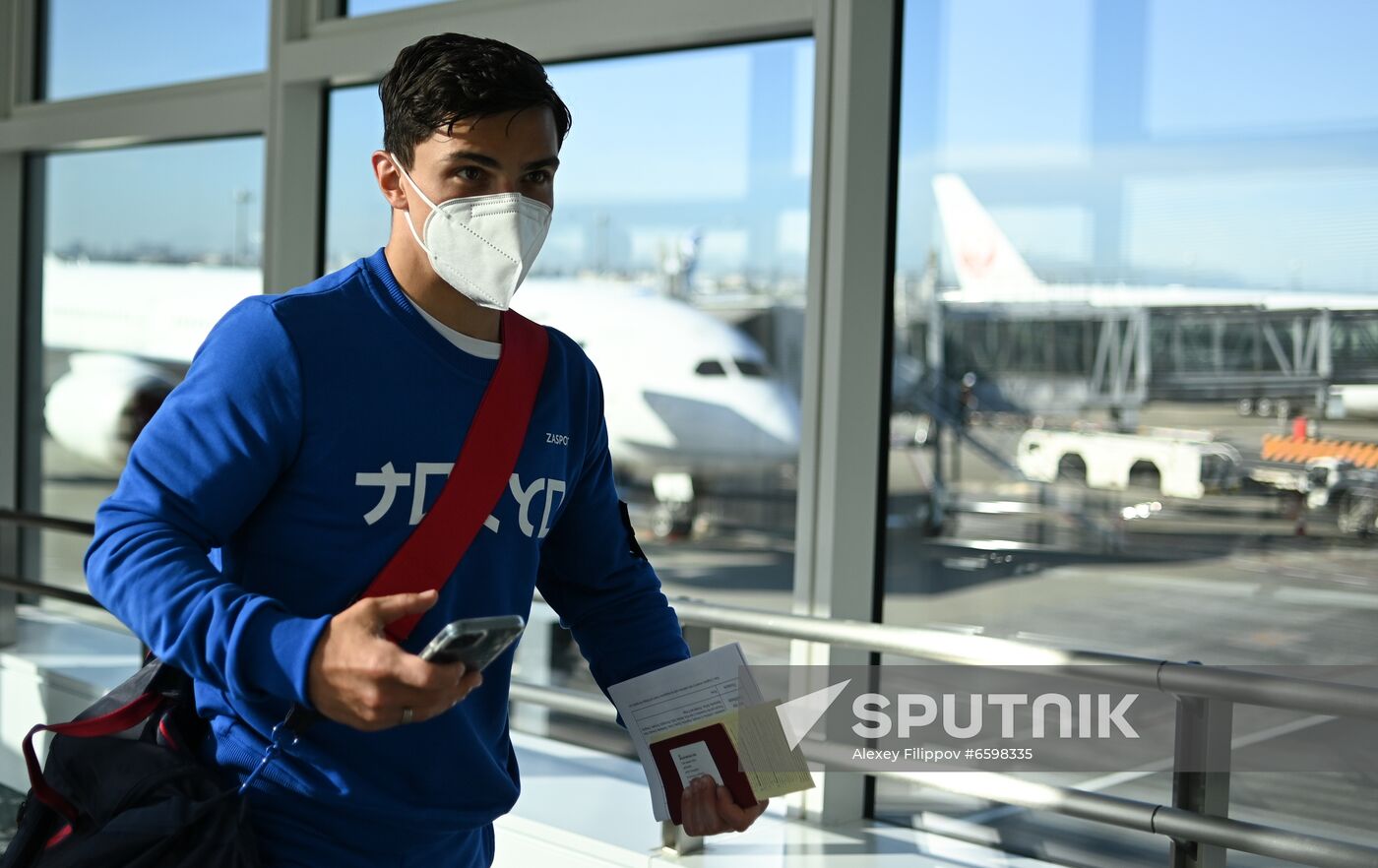 Japan Olympics 2020 Russian National Team Arrival