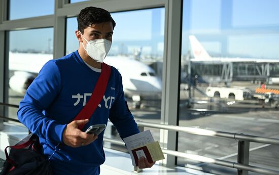 Japan Olympics 2020 Russian National Team Arrival