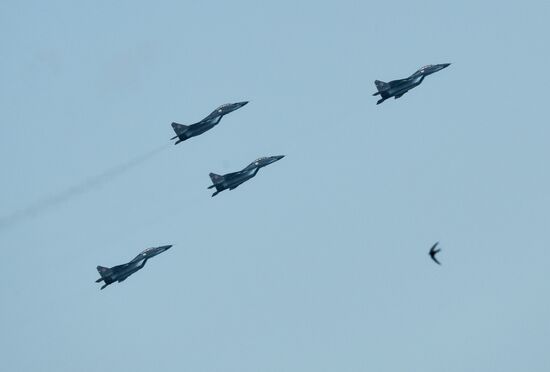 Russia Navy Day Parade Rehearsal