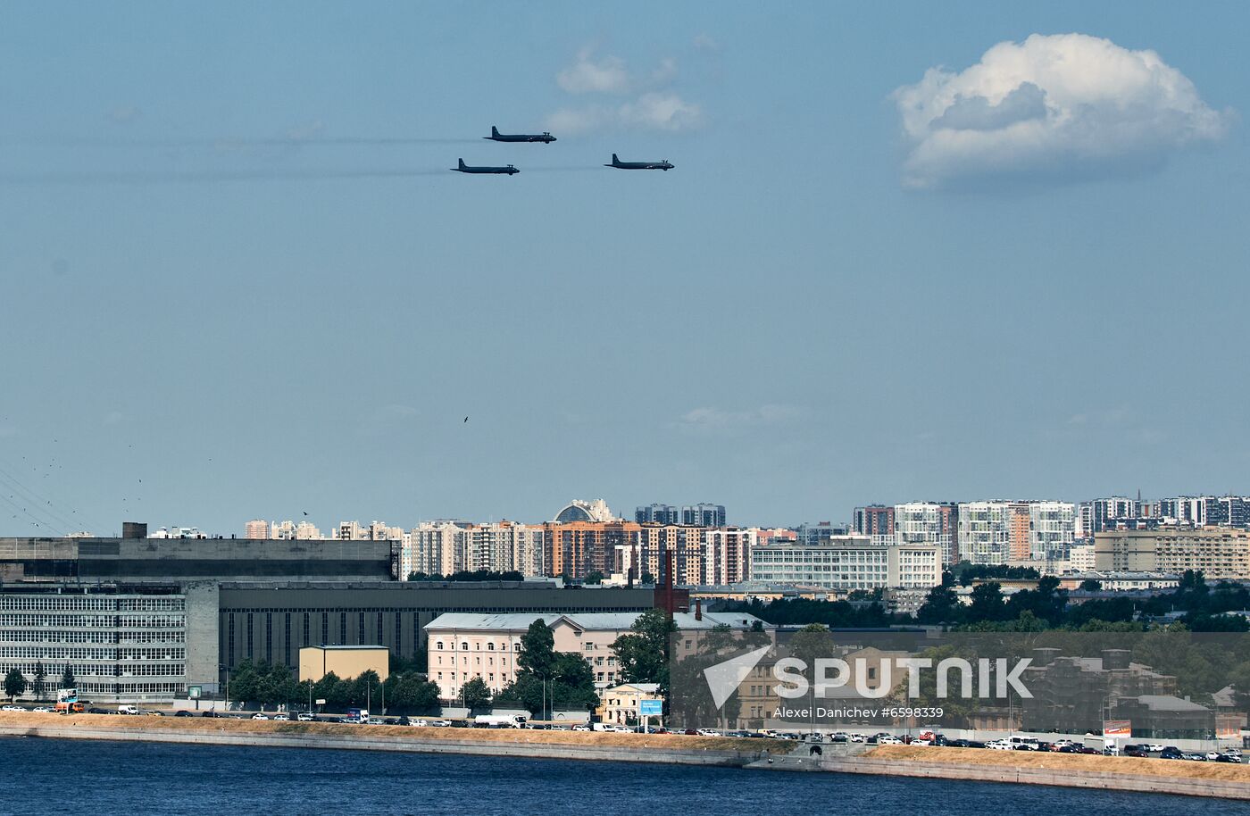 Russia Navy Day Parade Rehearsal