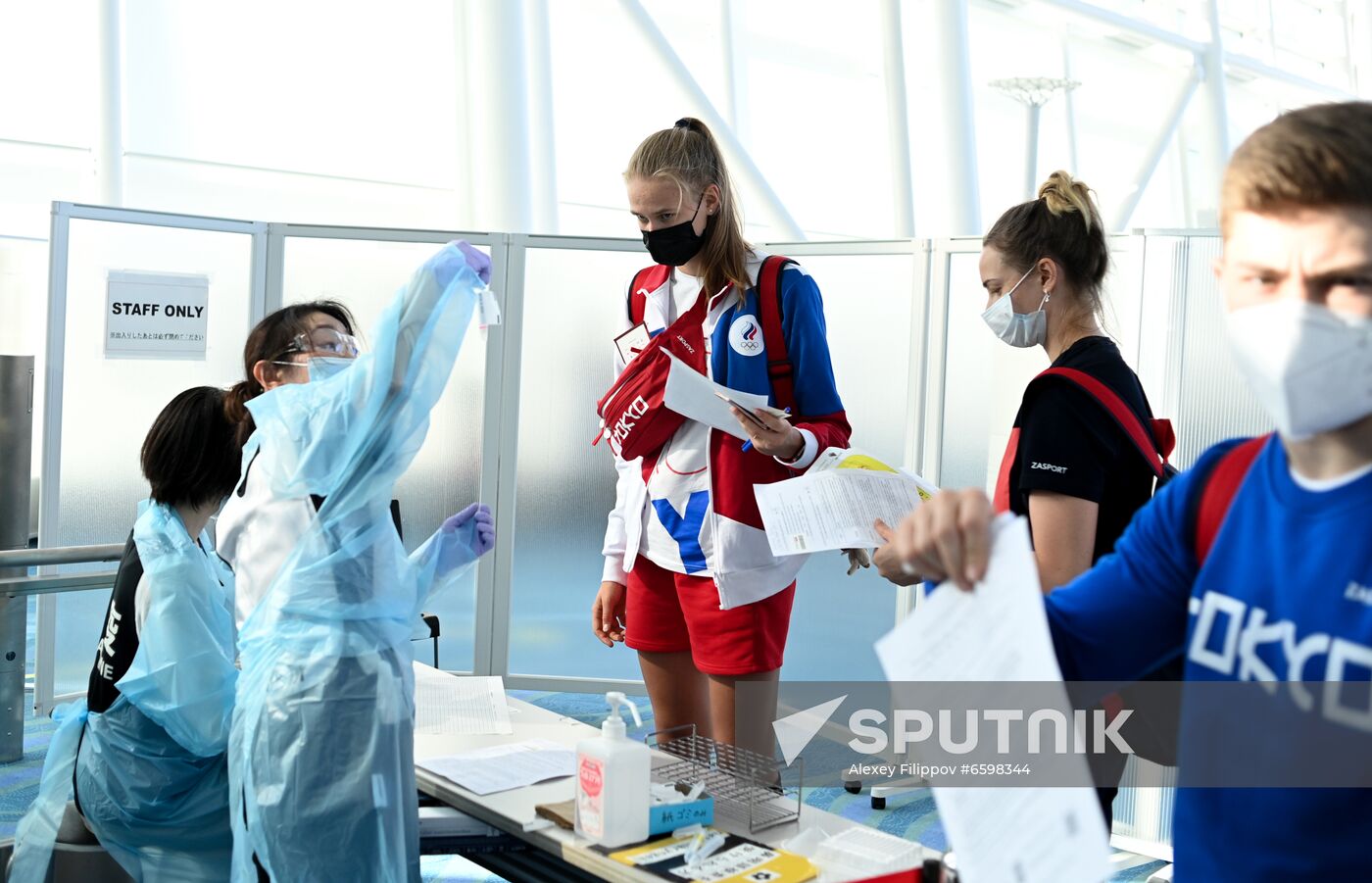 Japan Olympics 2020 Russian National Team Arrival