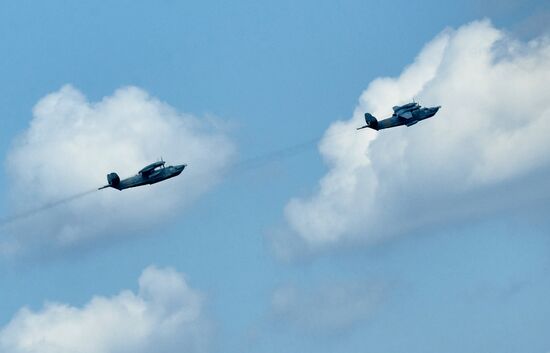 Russia Navy Day Parade Rehearsal
