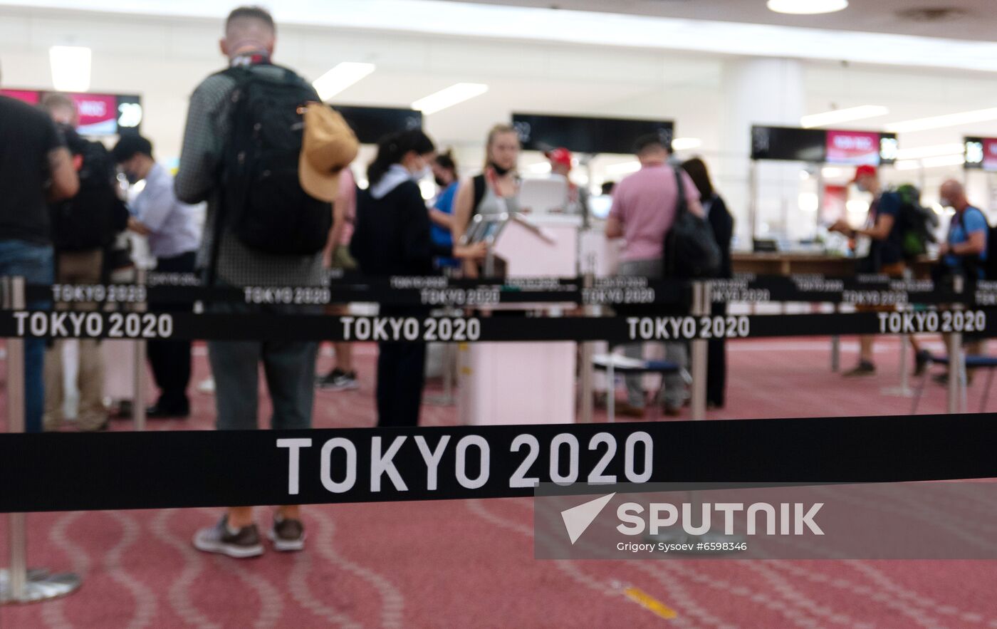 Japan Olympics 2020 Russian National Team Arrival