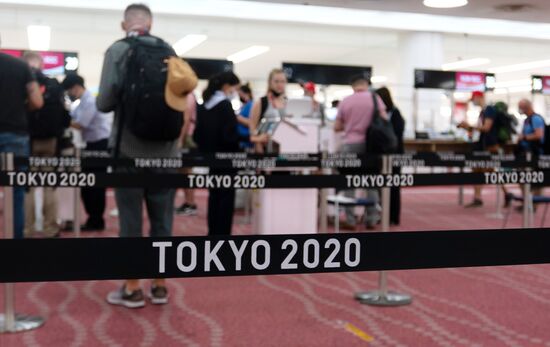 Japan Olympics 2020 Russian National Team Arrival