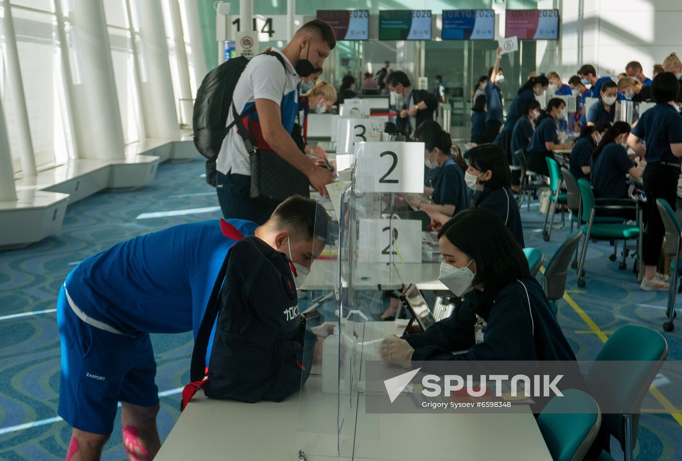 Japan Olympics 2020 Russian National Team Arrival