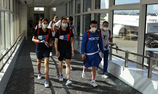 Japan Olympics 2020 Russian National Team Arrival