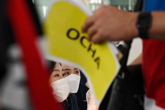 Japan Olympics 2020 Russian National Team Arrival