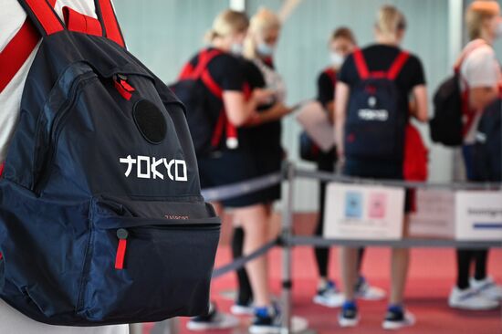 Japan Olympics 2020 Russian National Team Arrival