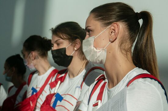 Japan Olympics 2020 Russian National Team Arrival