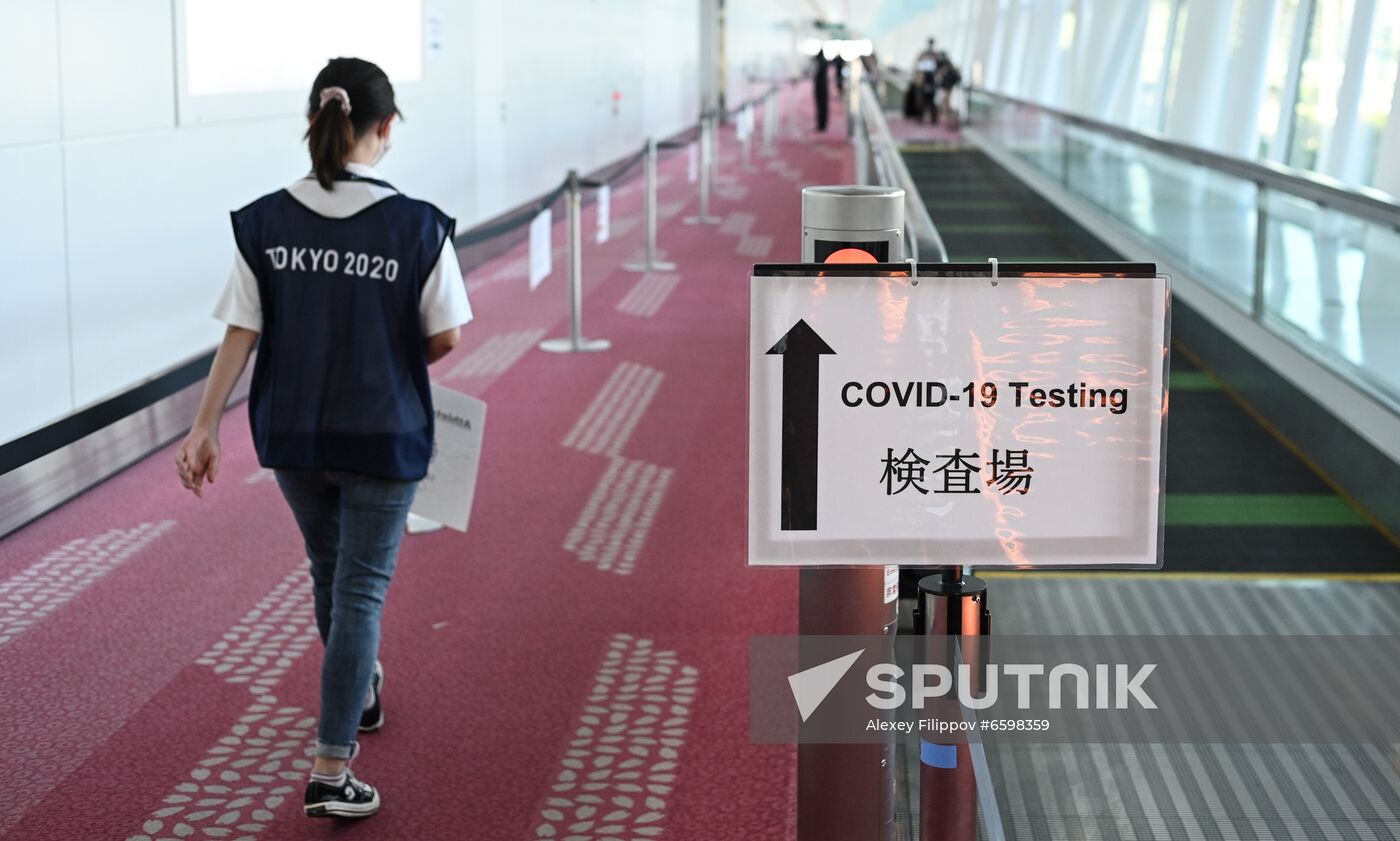 Japan Olympics 2020 Russian National Team Arrival