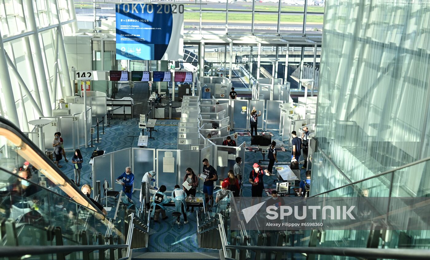 Japan Olympics 2020 Russian National Team Arrival