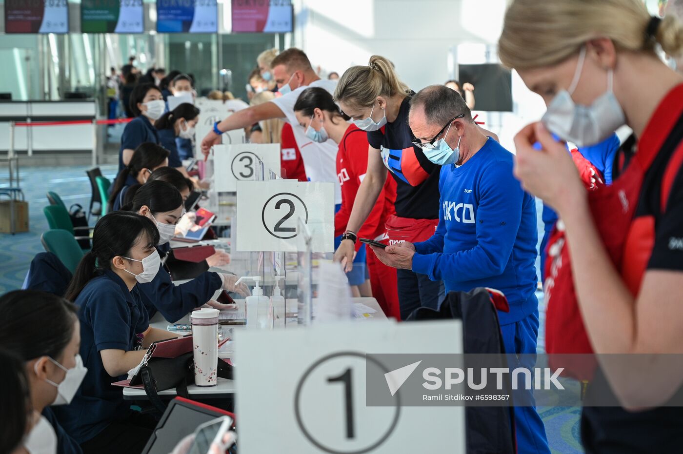 Japan Olympics 2020 Russian National Team Arrival