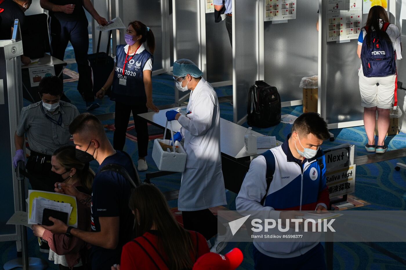 Japan Olympics 2020 Russian National Team Arrival