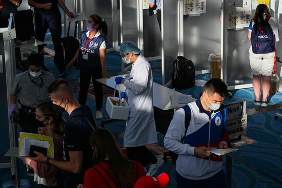 Japan Olympics 2020 Russian National Team Arrival