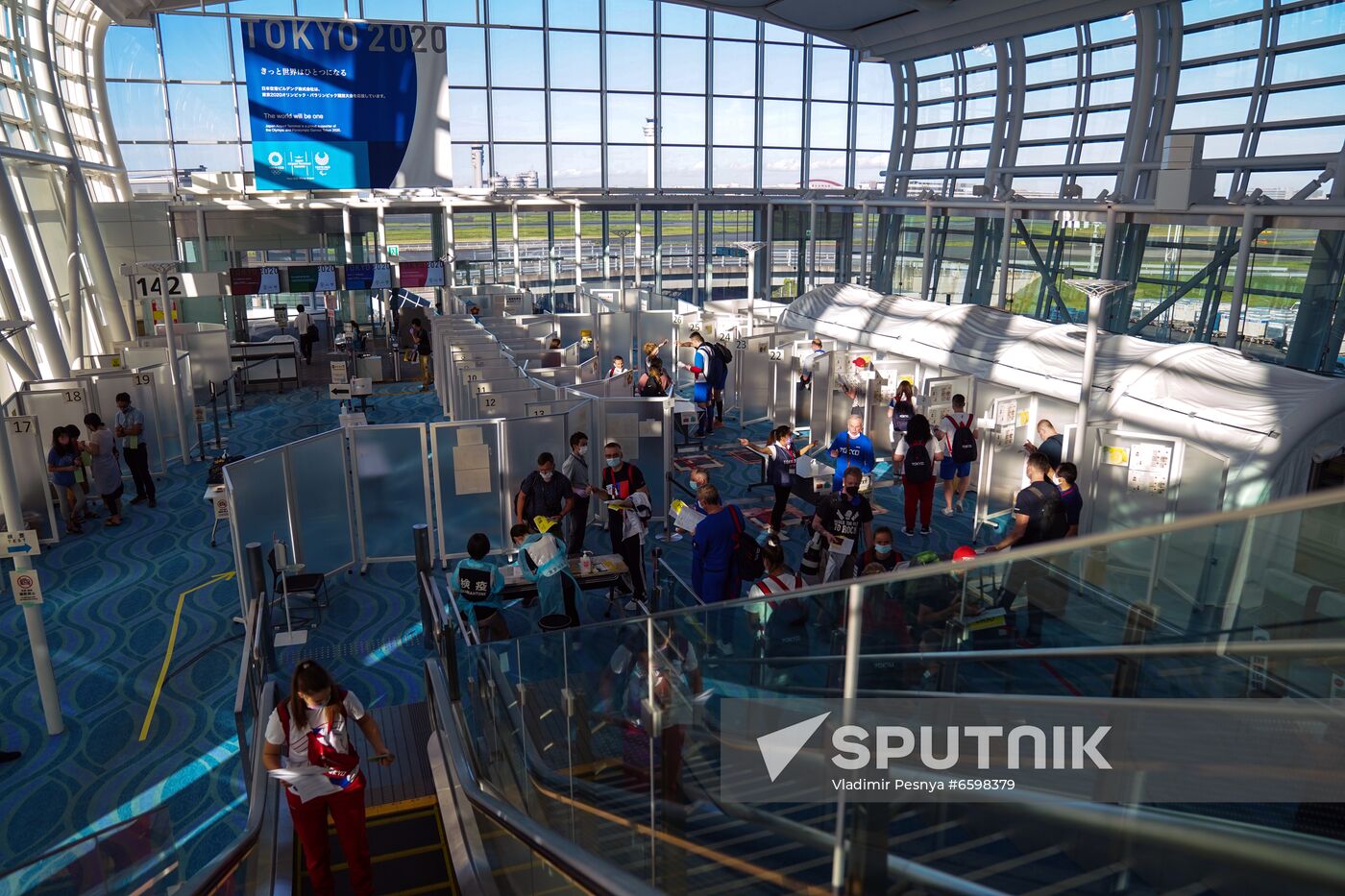 Japan Olympics 2020 Russian National Team Arrival