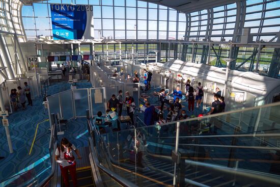 Japan Olympics 2020 Russian National Team Arrival