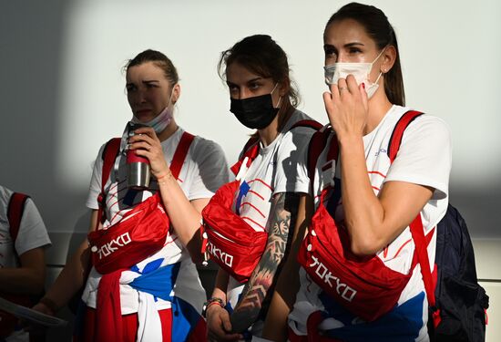Japan Olympics 2020 Russian National Team Arrival