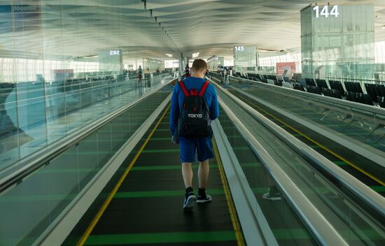 Japan Olympics 2020 Russian National Team Arrival