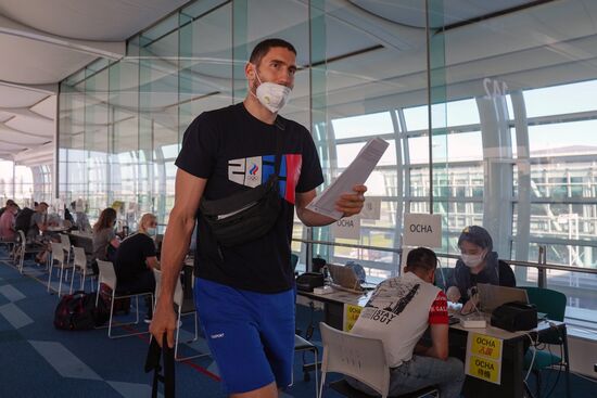 Japan Olympics 2020 Russian National Team Arrival