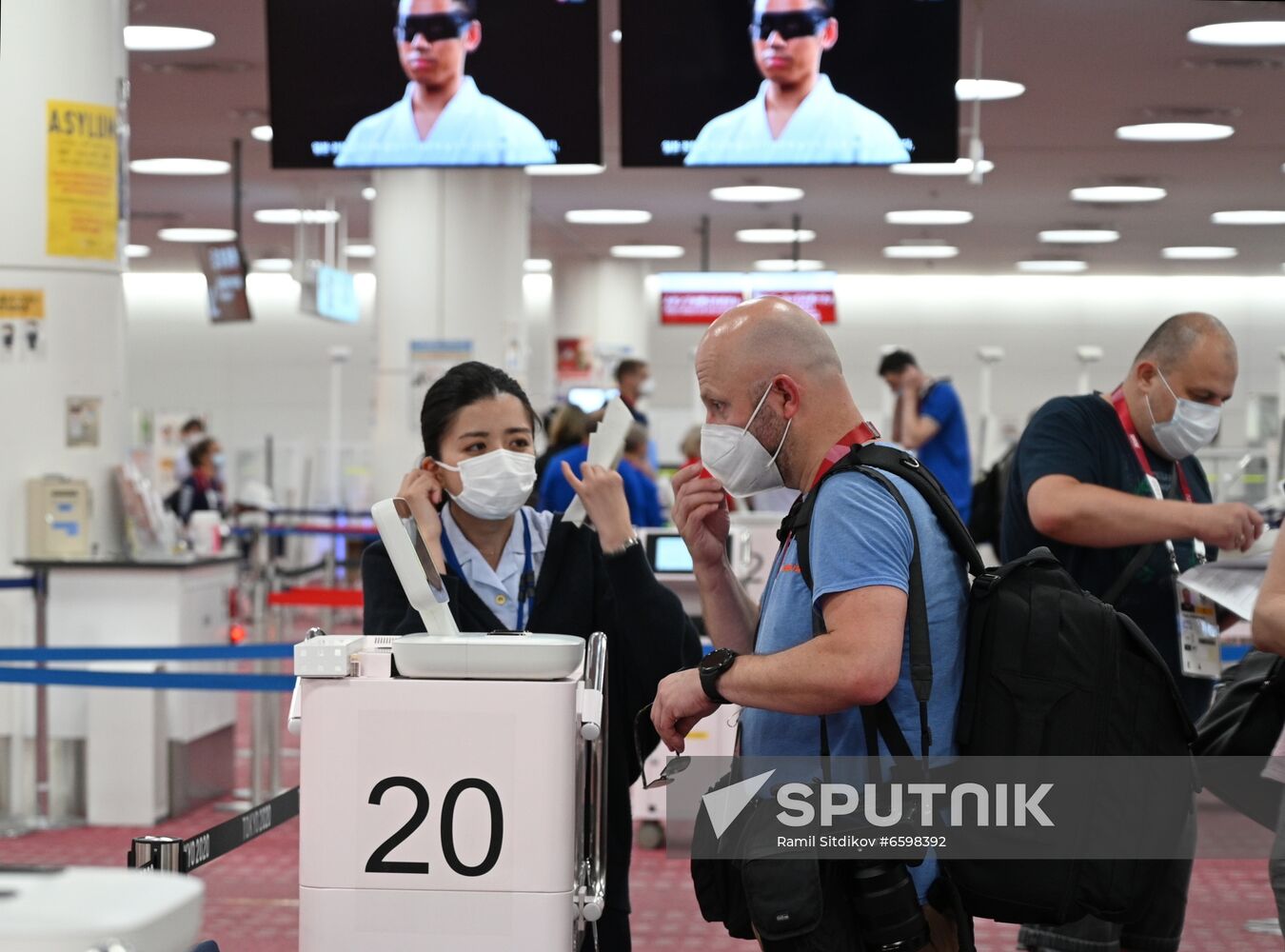 Japan Olympics 2020 Russian National Team Arrival