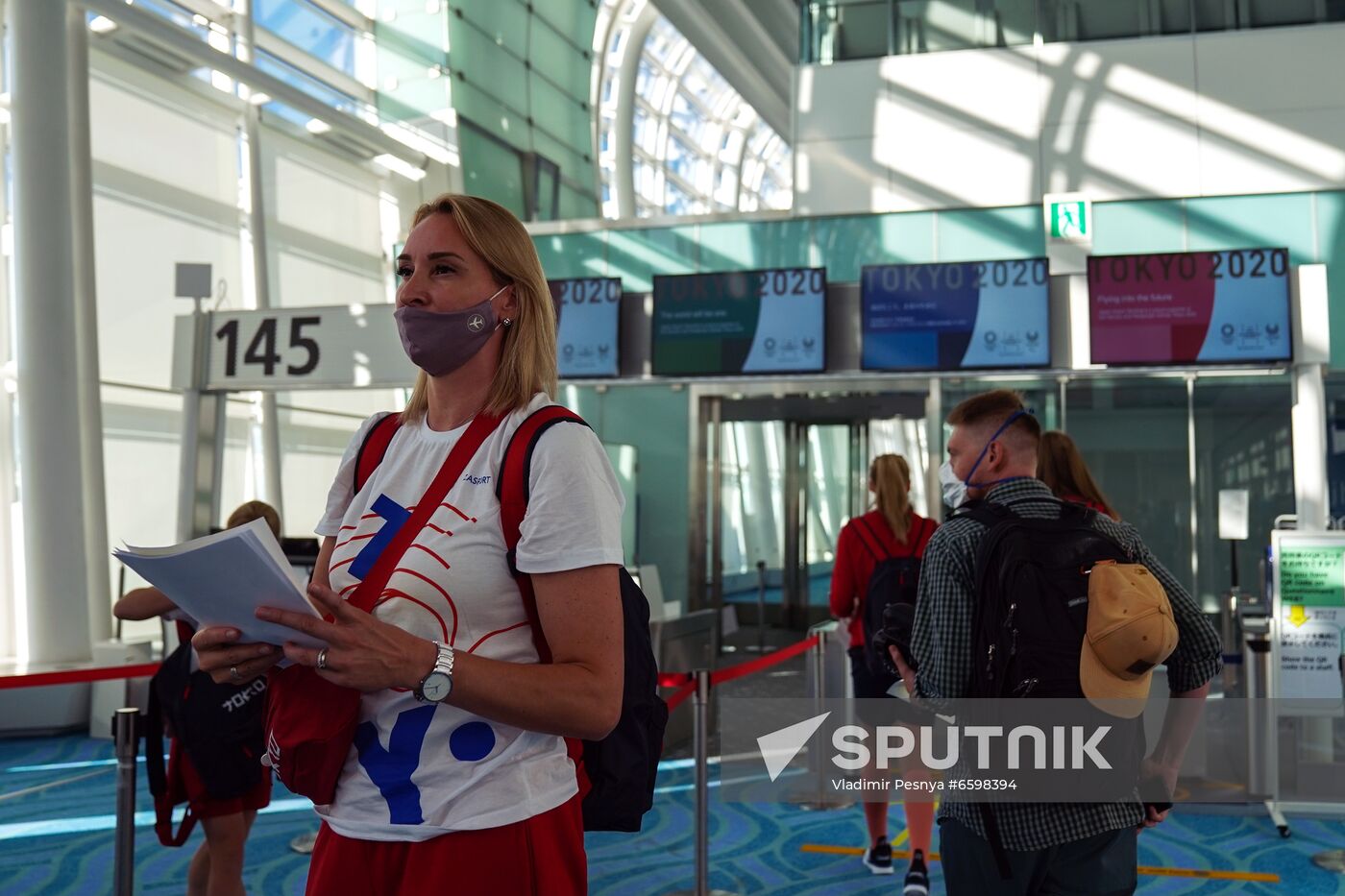 Japan Olympics 2020 Russian National Team Arrival