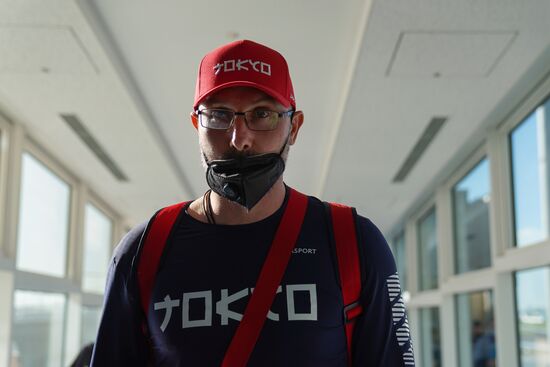 Japan Olympics 2020 Russian National Team Arrival