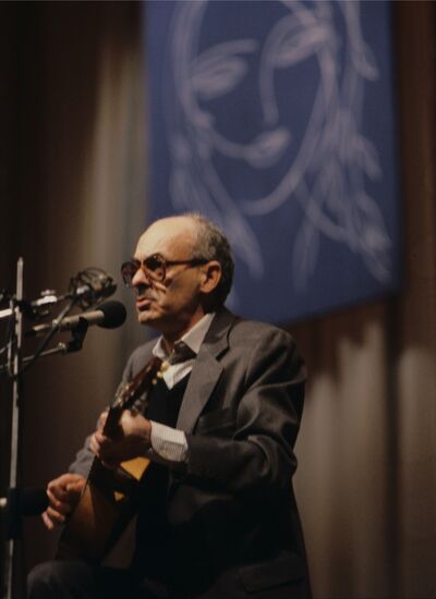 Bard poet Bulat Okudzhava