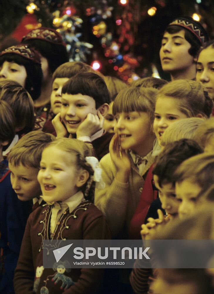 New Year's party at Kremlin Palace of Congresses