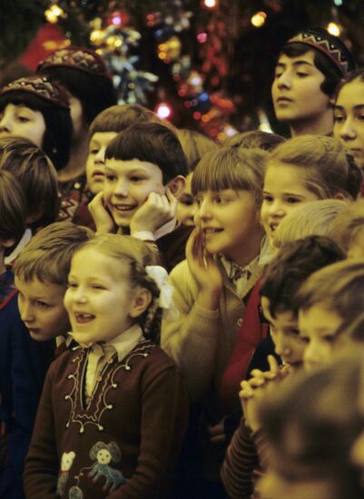 New Year's party at Kremlin Palace of Congresses