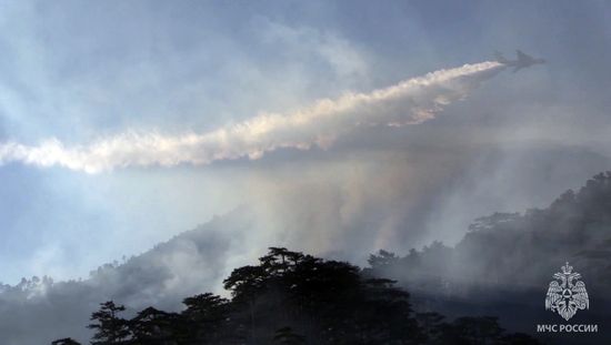 Russia Wildfires 