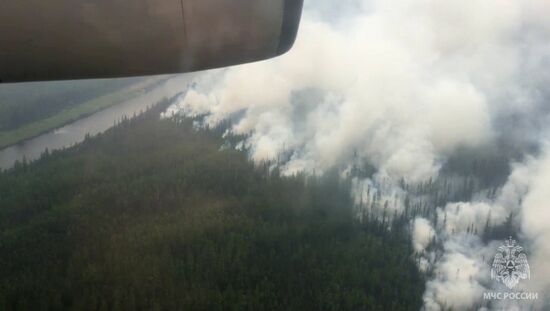 Russia Wildfires 
